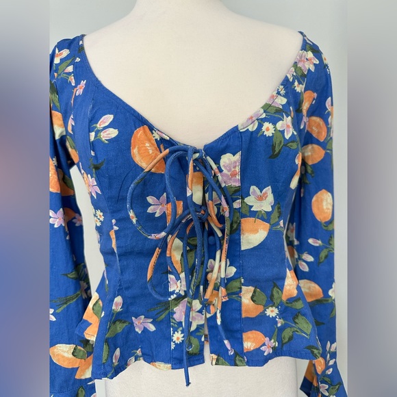 Free People Kayla Pintuck Top NWT size small - Picture 5 of 7